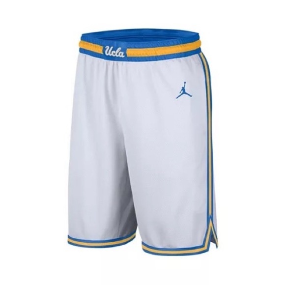Jordan • Men's White UCLA Bruins Replica Performance Shorts - Picture 1 of 4